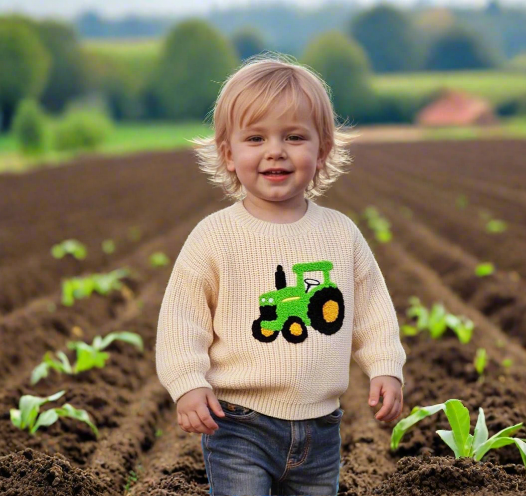 Tractor sweater 🚜