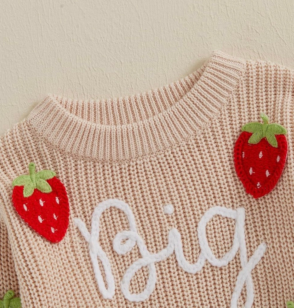 Big sis strawberry 🍓