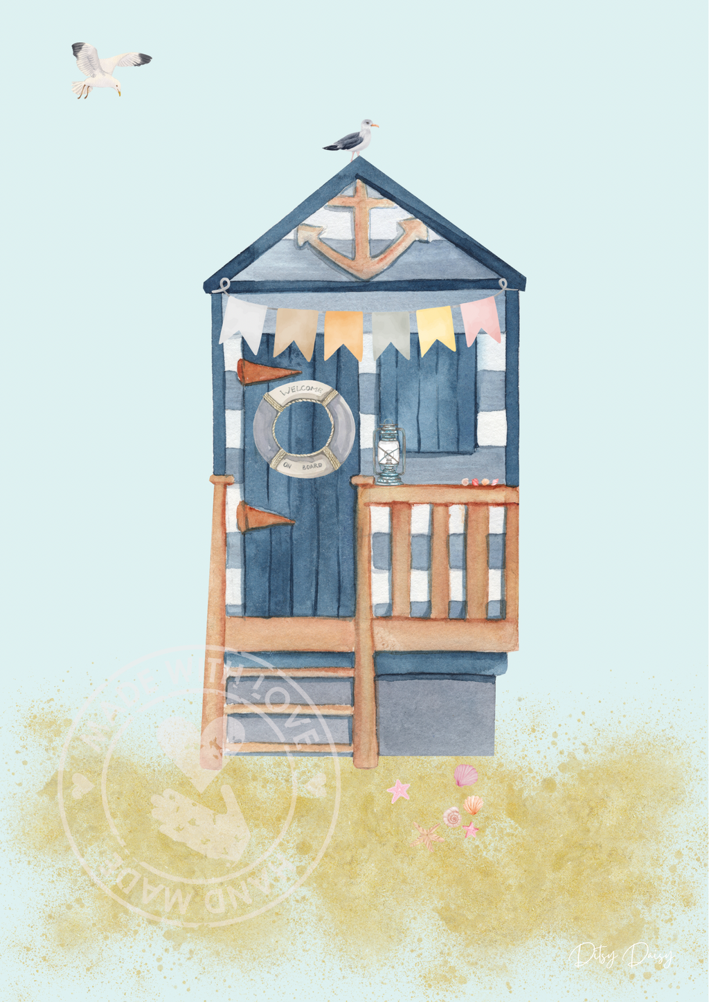 Beach hut